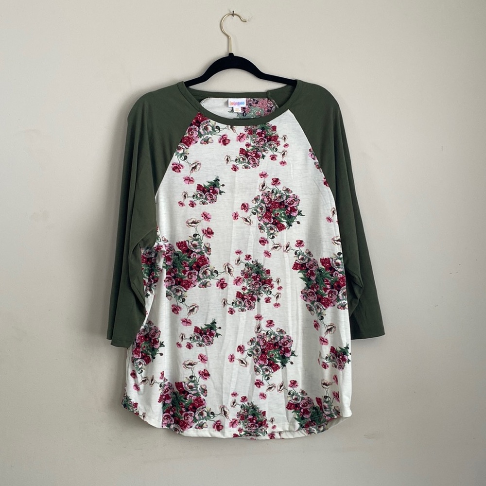 Lularoe Floral Top 3XL